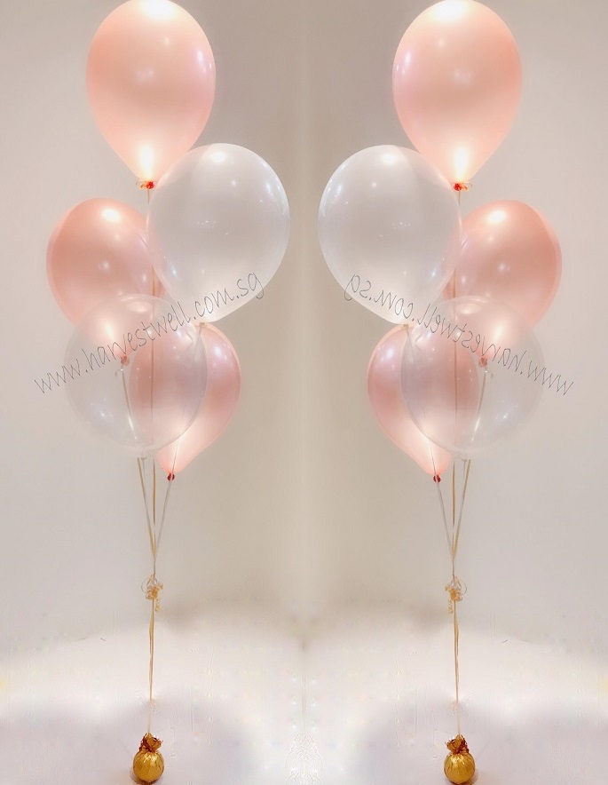 create your own balloon bouquet